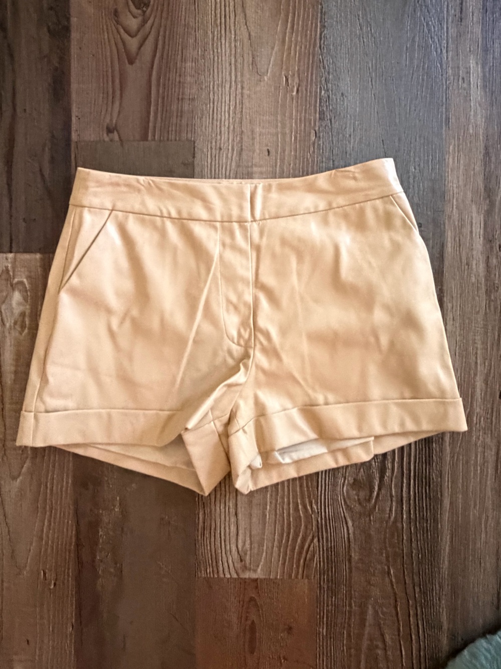 S’edge Vegan Leather Shorts